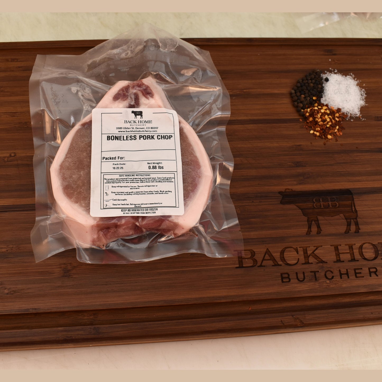 Pork Chop (Boneless) - Local Heritage Breed