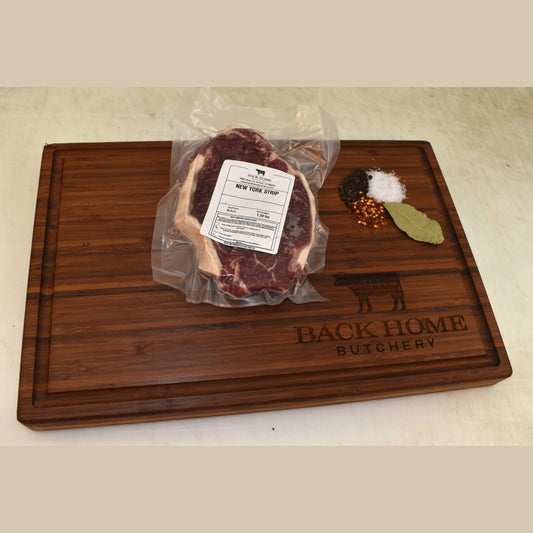 Black Angus Boneless NY Strip - Colorado Pasture Raised