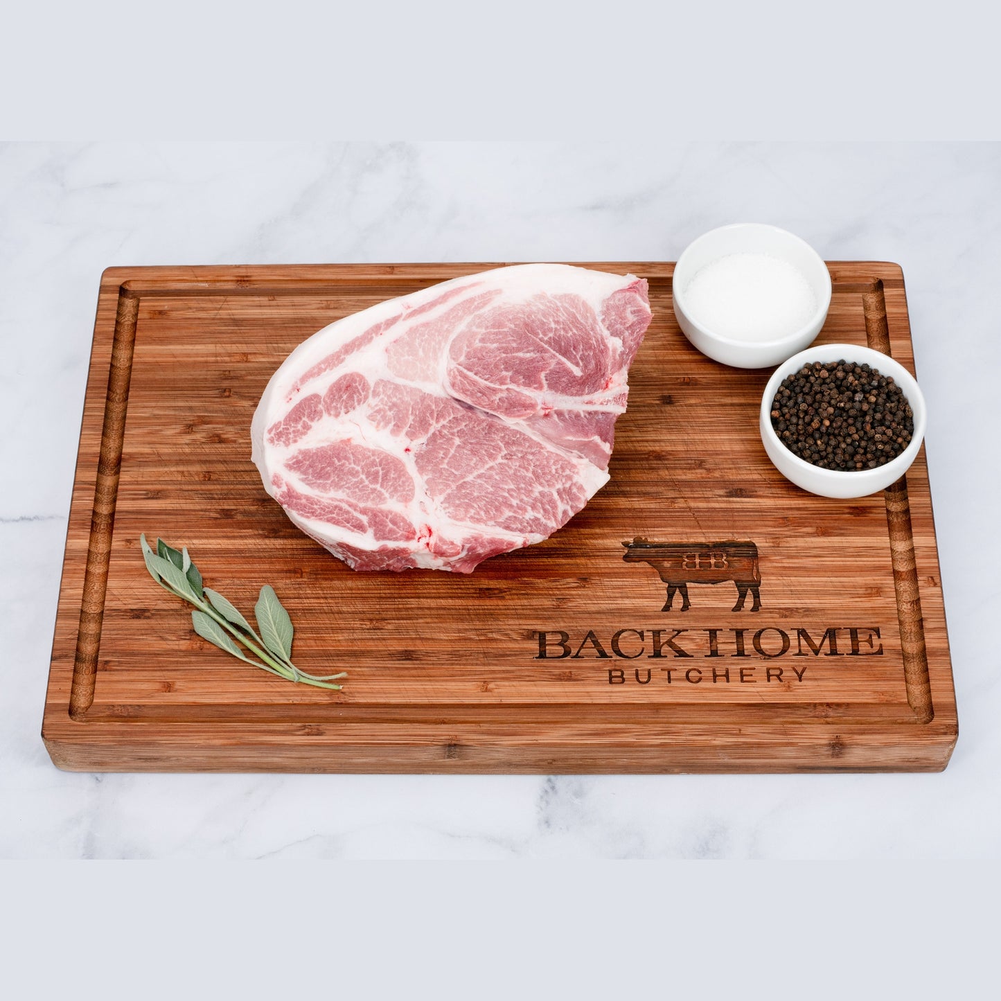 Bone-in Pork Shoulder (Boston Butt) - Local Heritage Breed