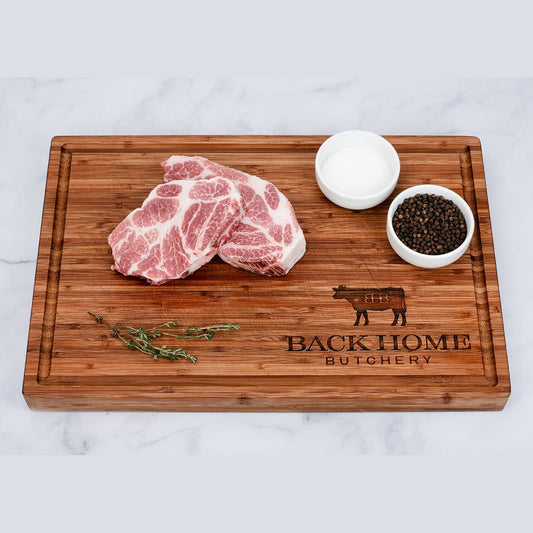 Pork Coppa Steaks - Local Heritage Breed