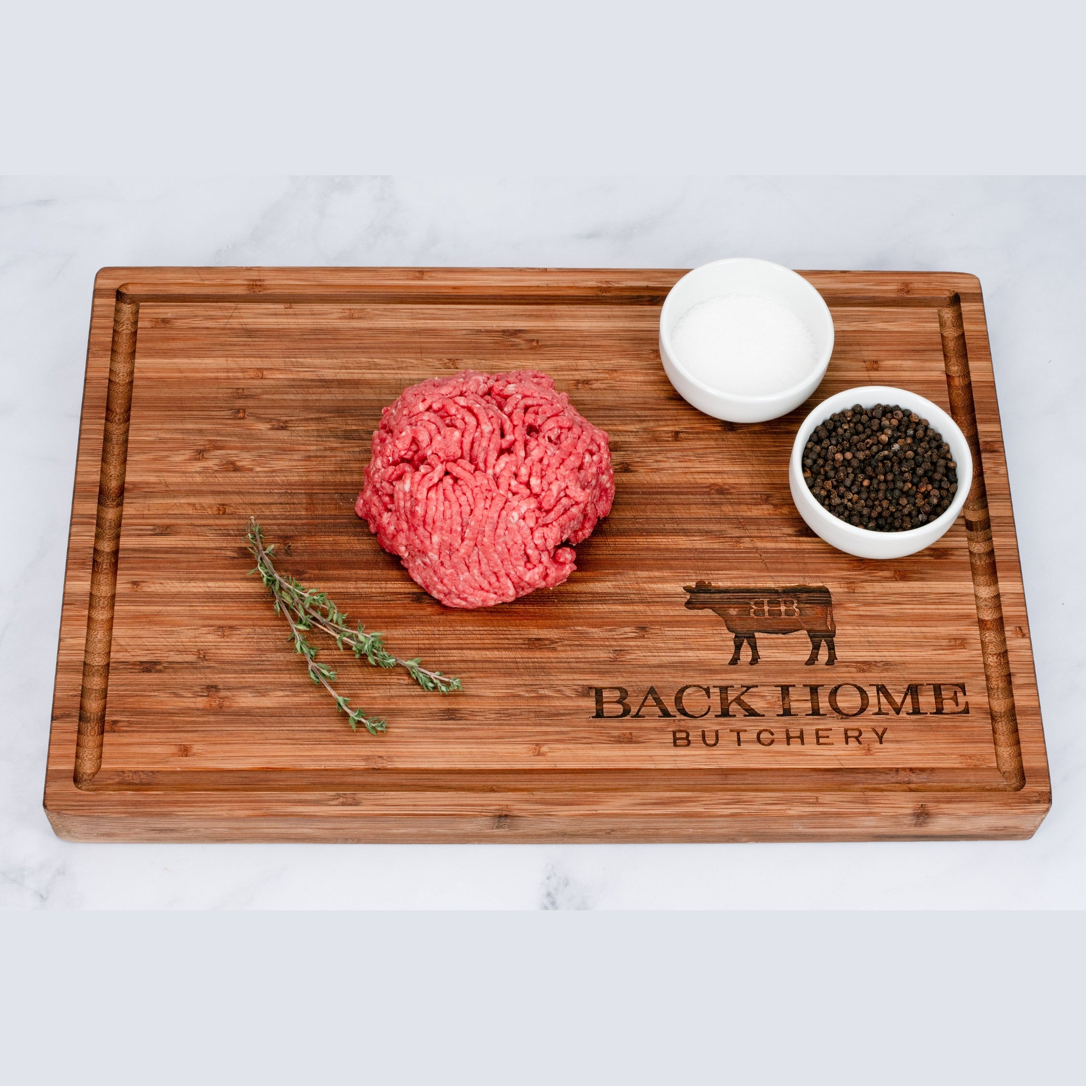Home Butchery Ground Beef - Grass Finished - Colorado Pasture Raised – Back Home Butchery