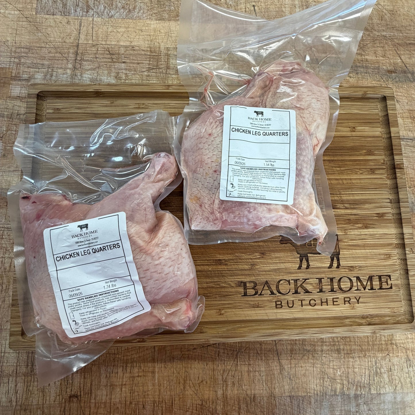 Chicken Leg Quarters - Pasture Raised Colorado Chicken