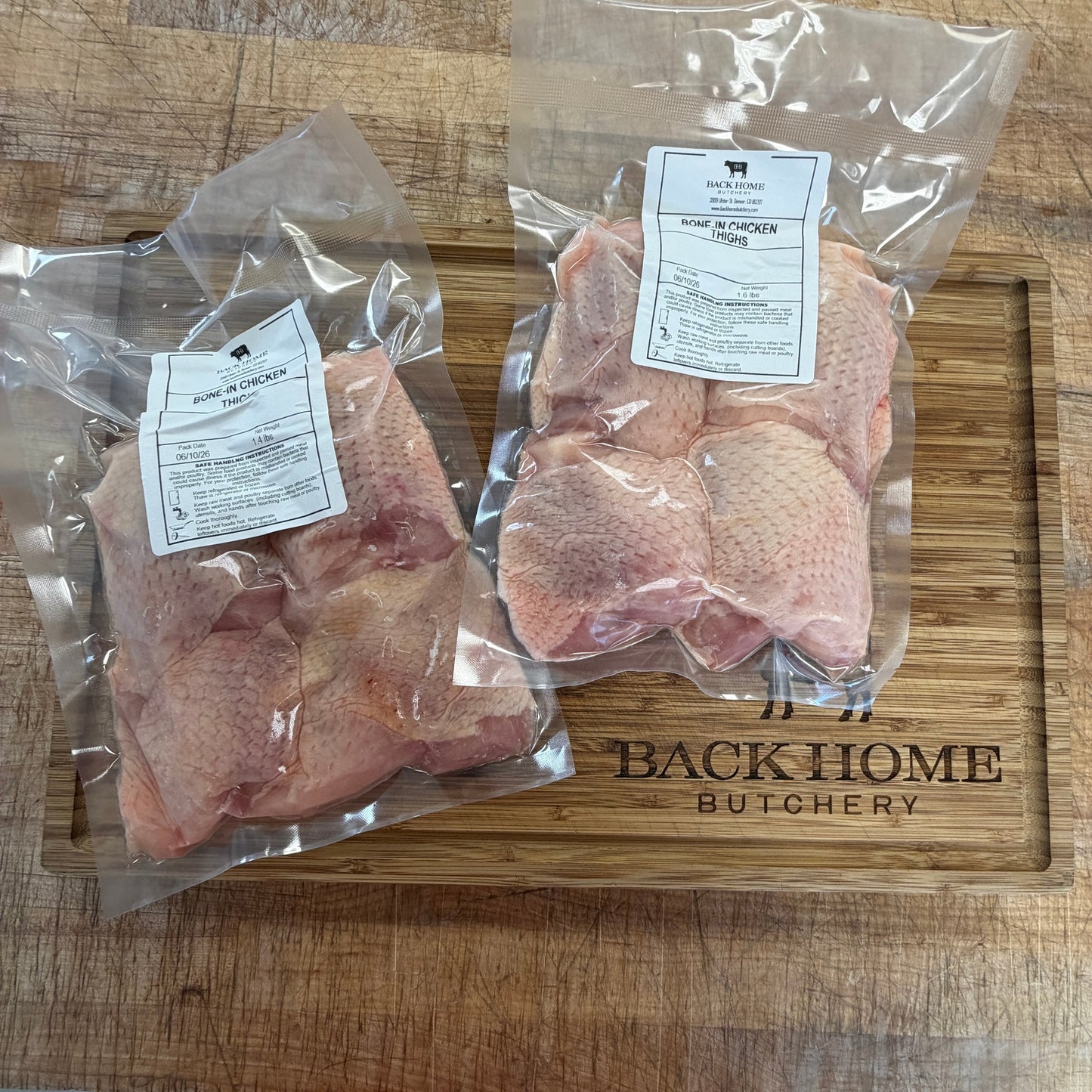 Chicken Thighs - Pasture Raised Colorado Chicken