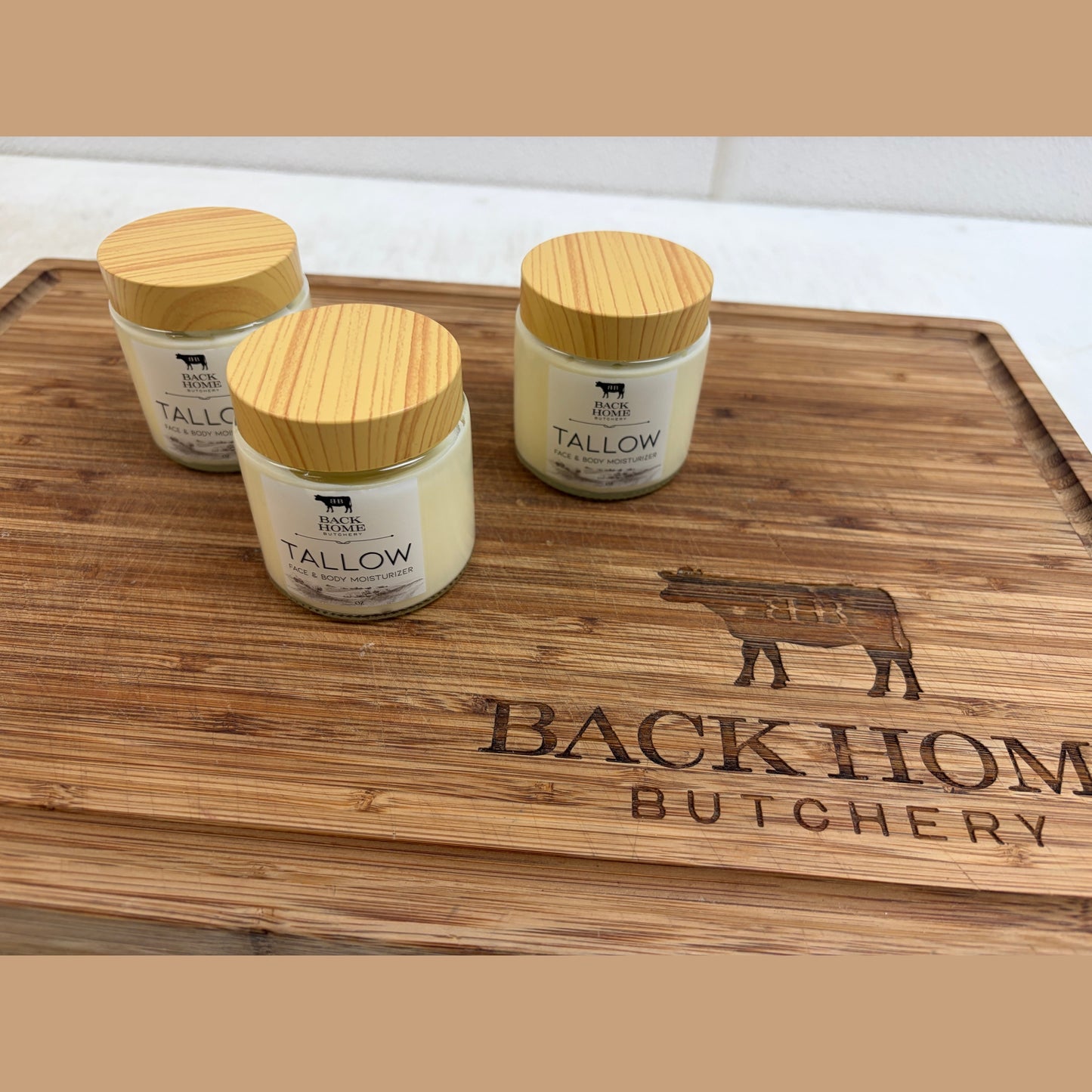 Grass-Finished Beef Tallow - Face & Body Moisturizer