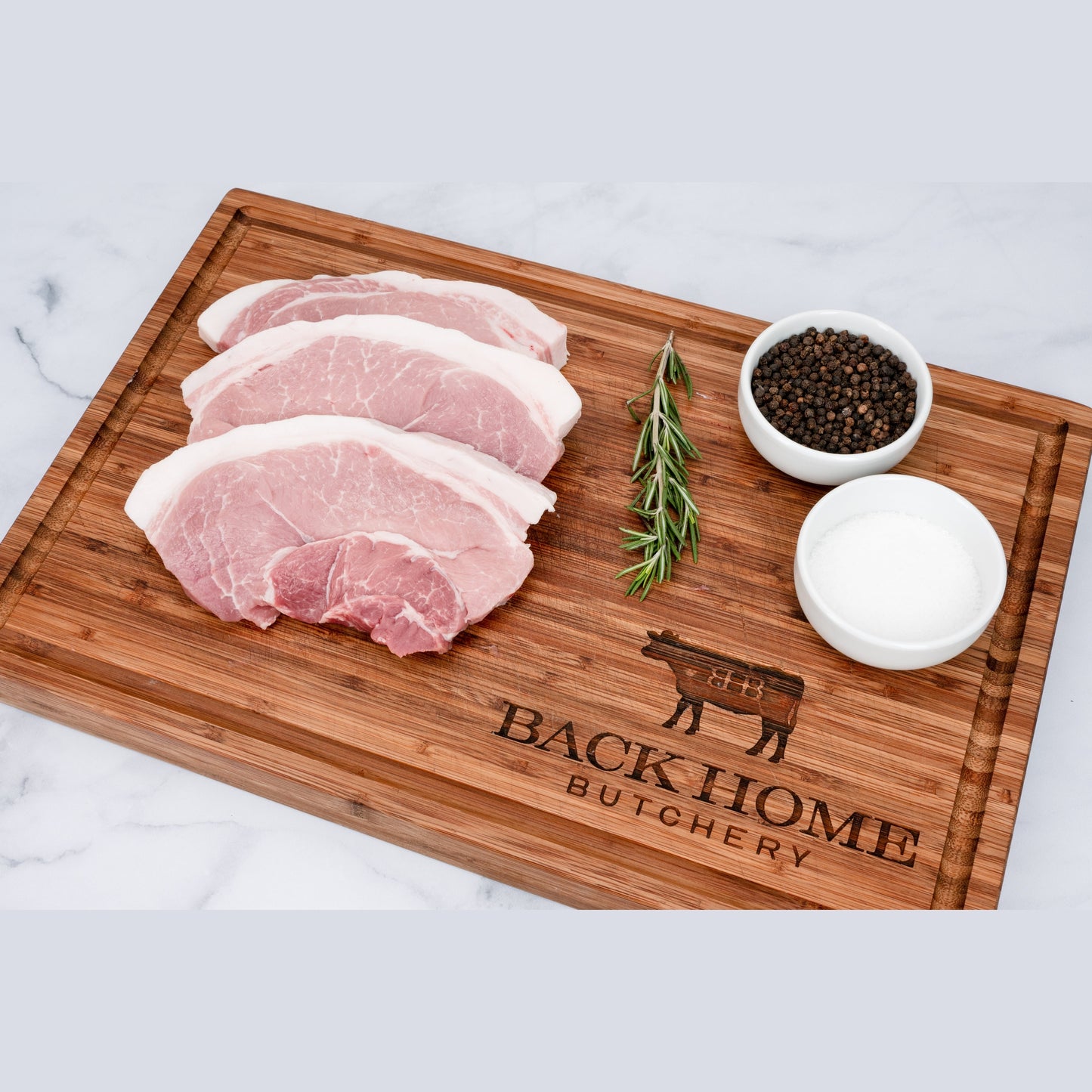 Pork Sirloin Chops - Local Heritage Breed