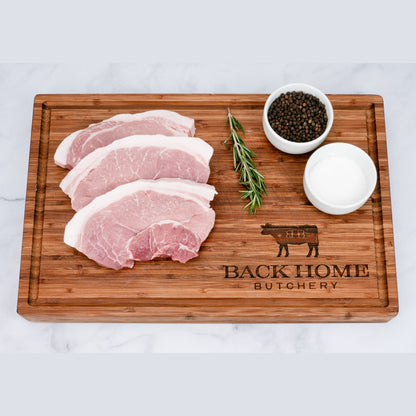 Pork Sirloin Chops - Local Heritage Breed