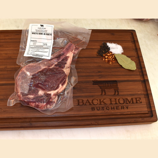 Grass Fed American Wagyu - Bone in Ribeye